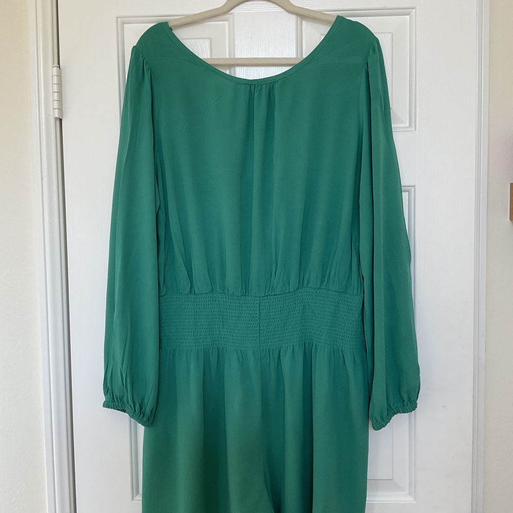Splendid Teal Long Sleeve Dress